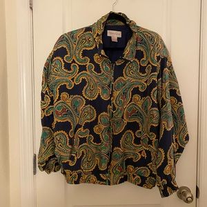 Rhoda Lynne Vintage Paisley Jacket